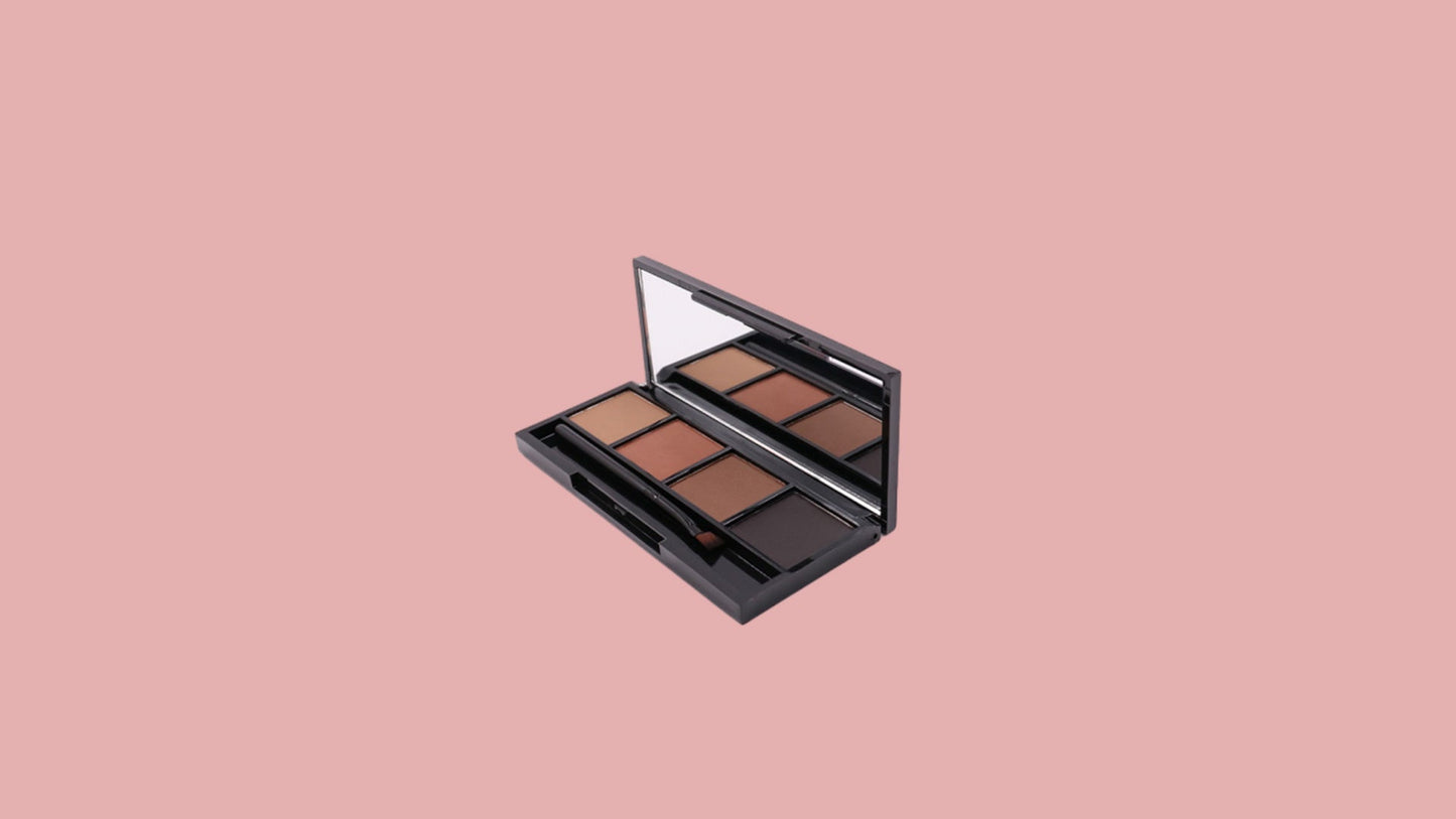 Palette Poudre à Sourcils – 4 Teintes Polyvalentes & Naturelles