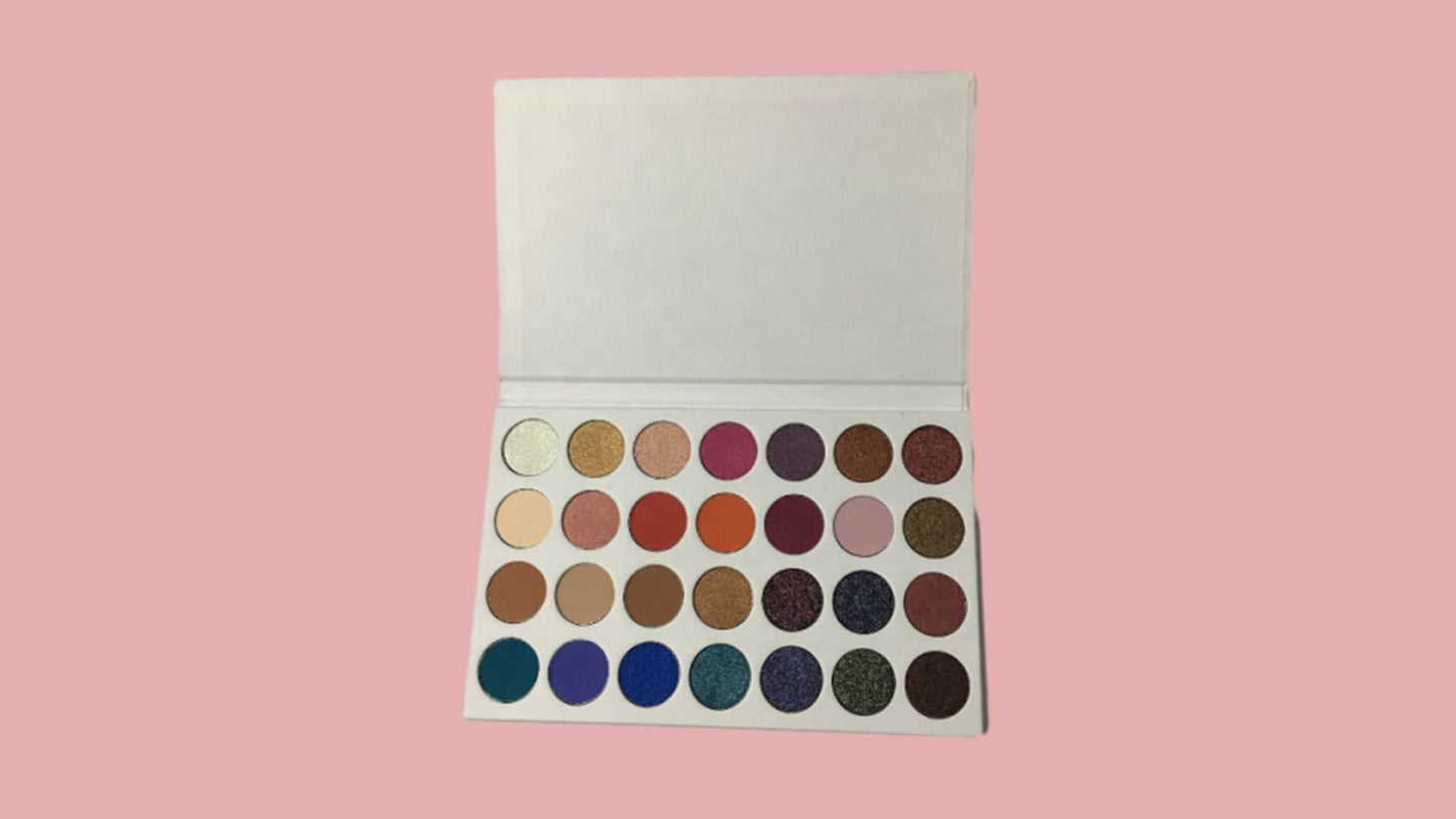 Palette maquillage yeux – Couleurs vives & usage polyvalent