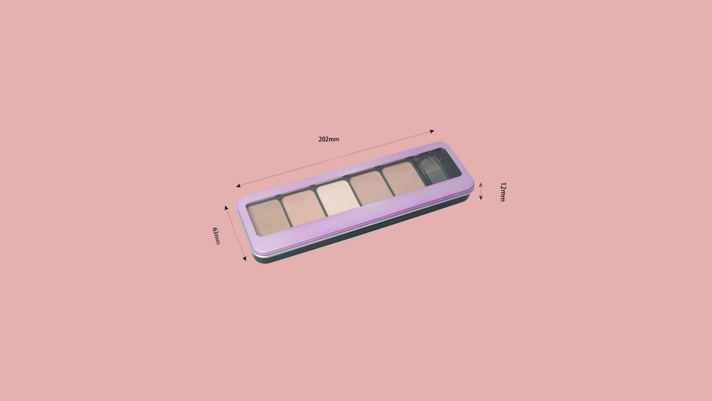 Palette Ombres & Maquillage – 5 Teintes Polyvalentes