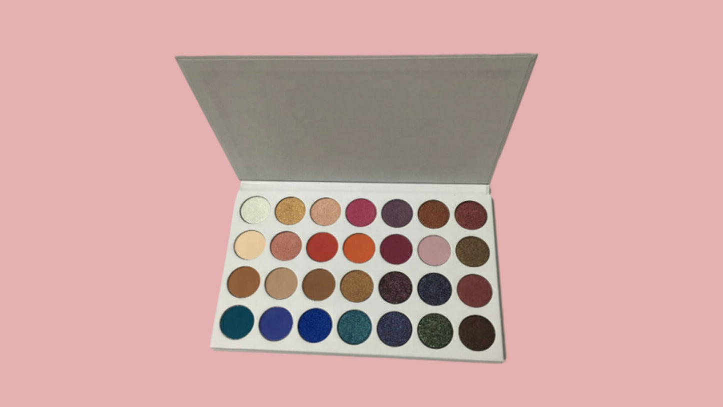 Palette maquillage yeux – Couleurs vives & usage polyvalent