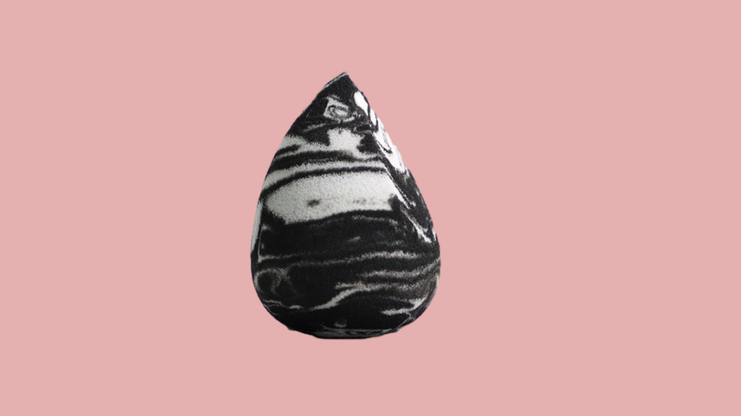 Éponge Beauté Marbre Élégante – Ultra Douce & Réutilisable