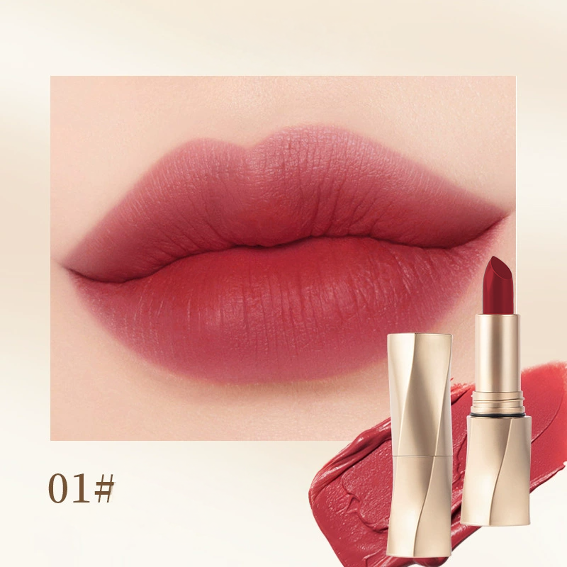 Rouge à Lèvres Velouté – Finition Mate Satinée & Couleurs Riches
