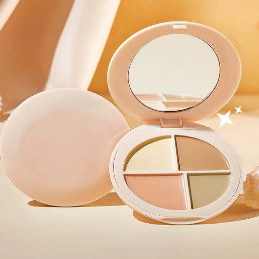 Correcteur visage 4-en-1 – Palette multifonction éclat & correction