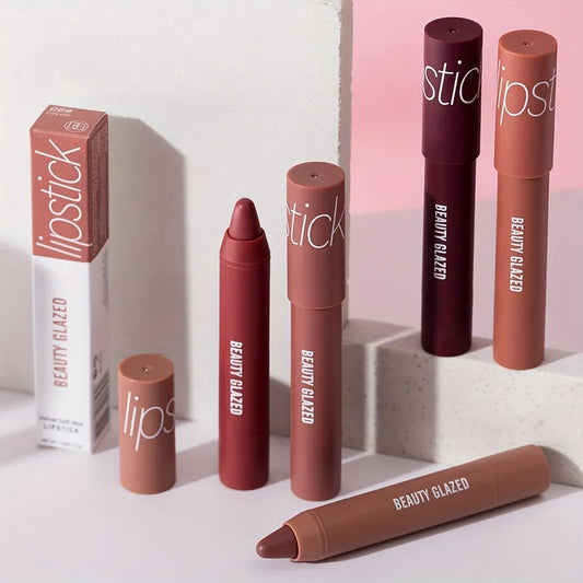 Rouge à lèvres mat perlé Lip Beauty couleur rose nude